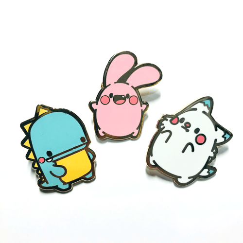 Image of Enamel Pin Original Set