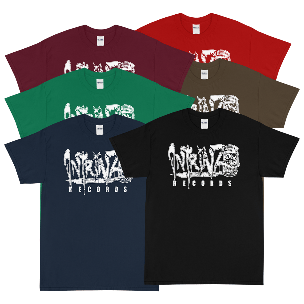 Image of Intrinz Ink Records Throwback logo Tee