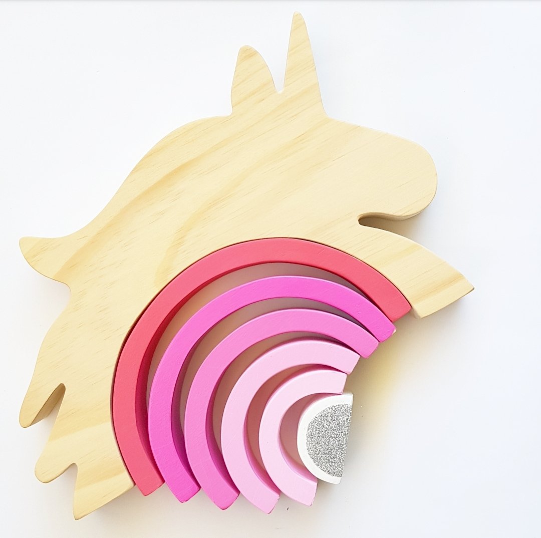 Image of Unicorn Rainbow Stacker