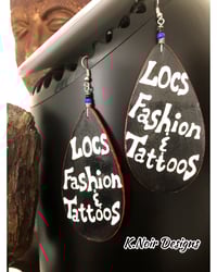 Image 1 of Locs Fashion & Tattoos Earrings 