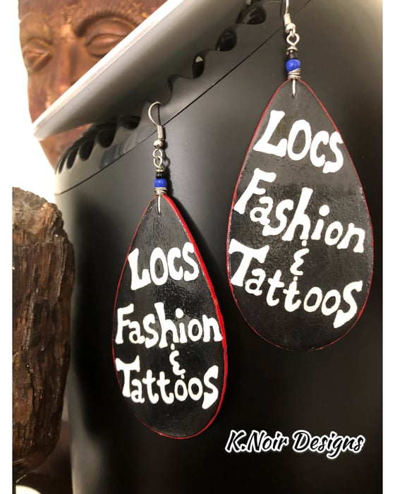 Image of Locs Fashion & Tattoos Earrings 