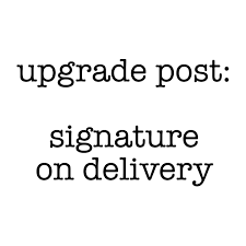 Image of Signature on Delivery Add On