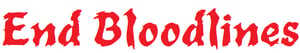 Image of End Bloodlines Vinyl Sticker