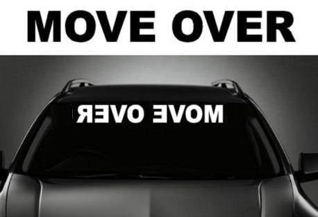 Image of Move Over Reverse Rear View