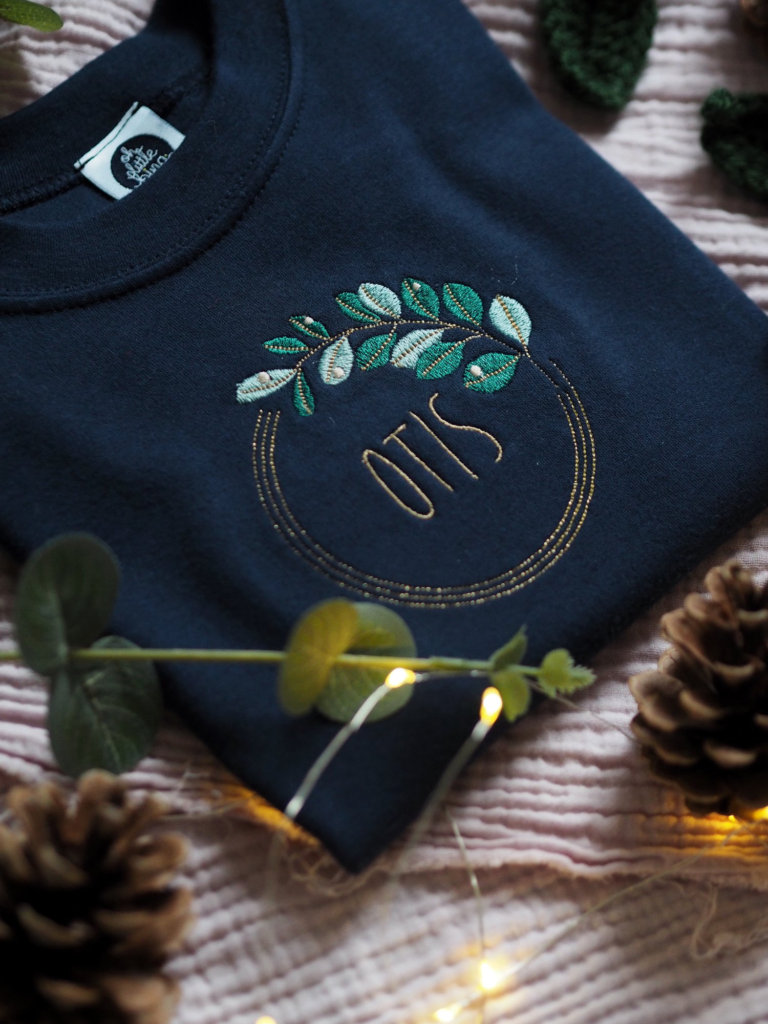 Image of Autumn Dew - Navy Tee 