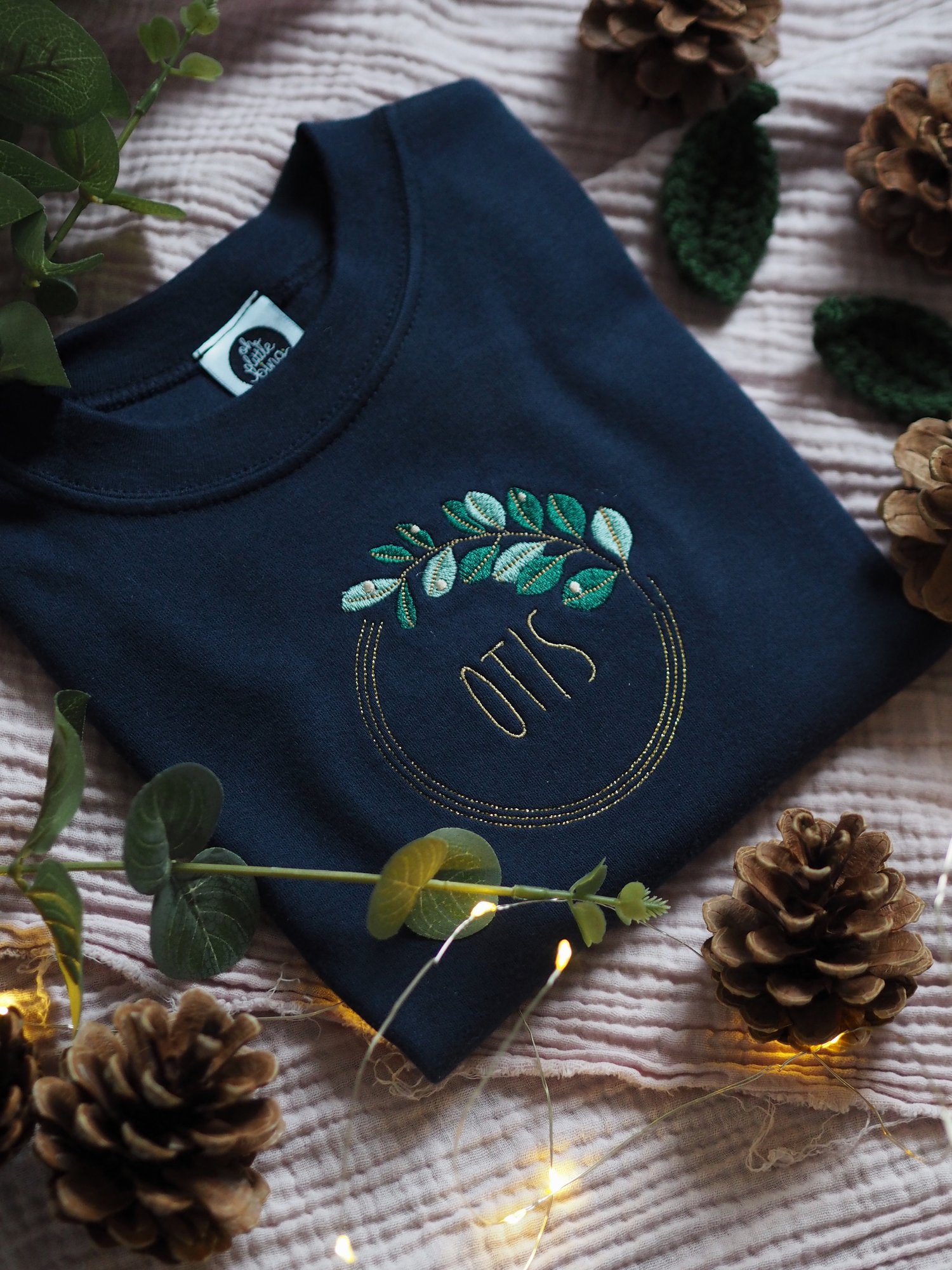 Image of Autumn Dew - Navy Tee 