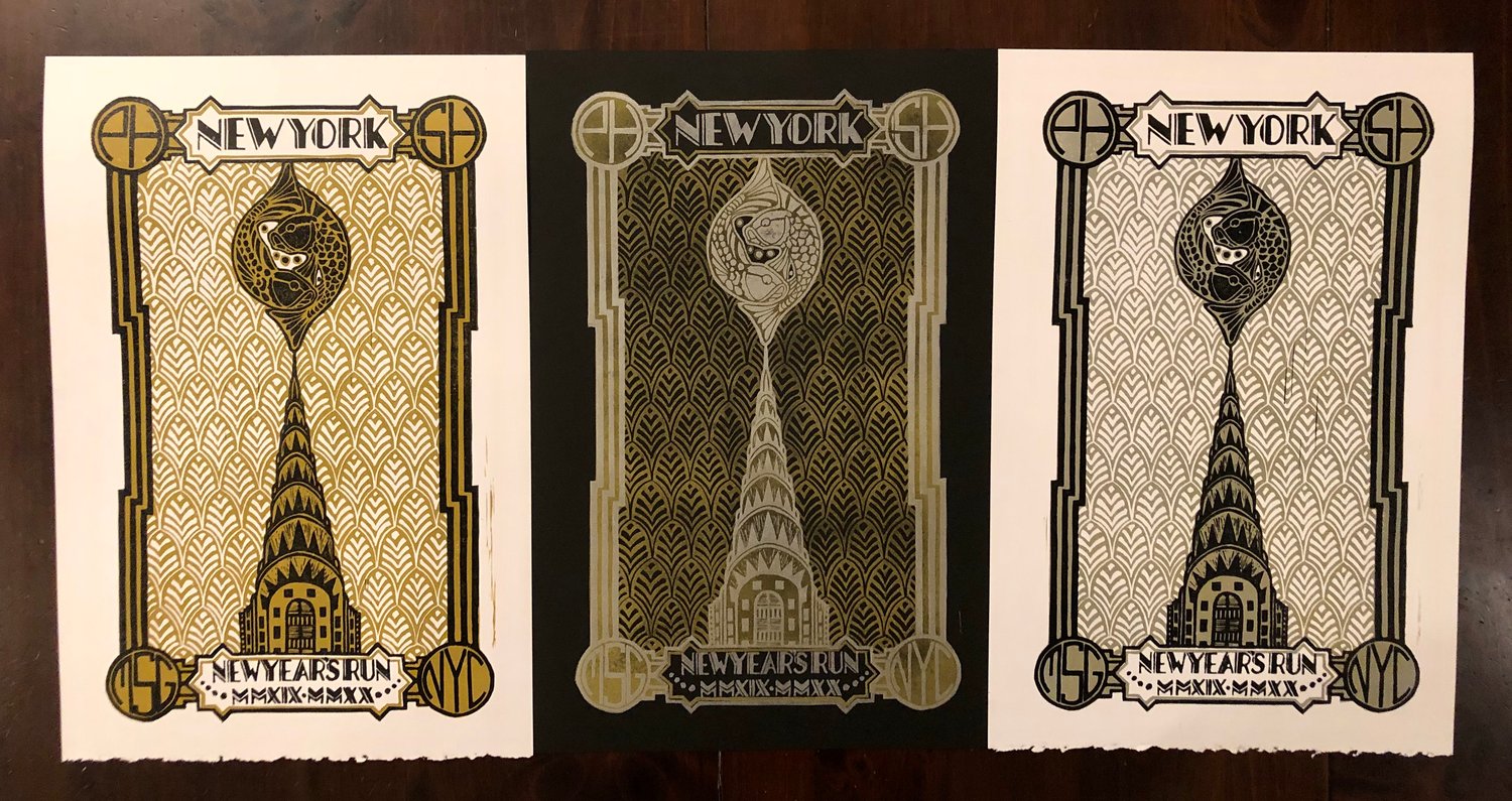 Image of New Year's Run prints