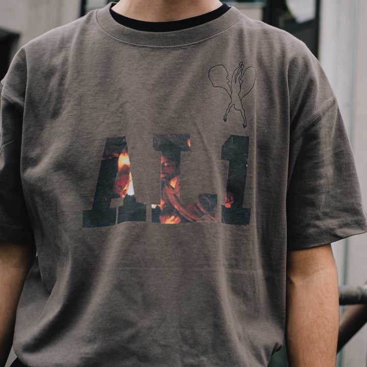 Image of Alone T-Shirt Grey