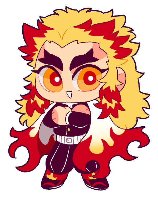 Rengoku Sticker | linzobean