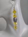 Image of BRIGHT YELLOW CRYSTAL NECKLACE SET