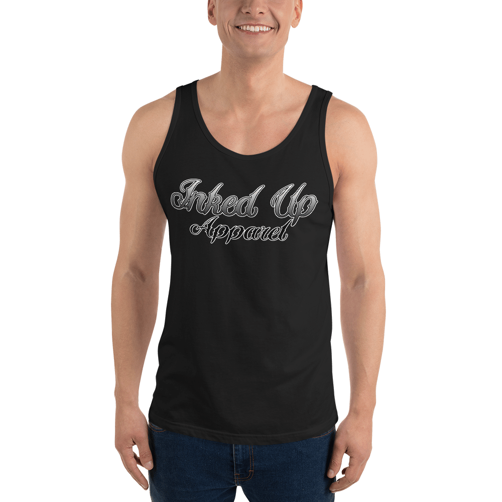 Image of Mens Gray Logo Tank