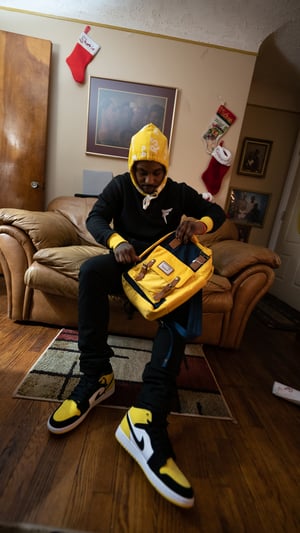 Image of Yellow F Hoodie