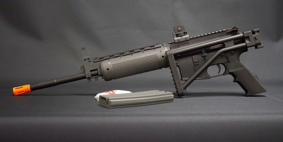 Image of A&K M4 GR-300 CARBINE NS15 FULL METAL AIRSOFT AEG