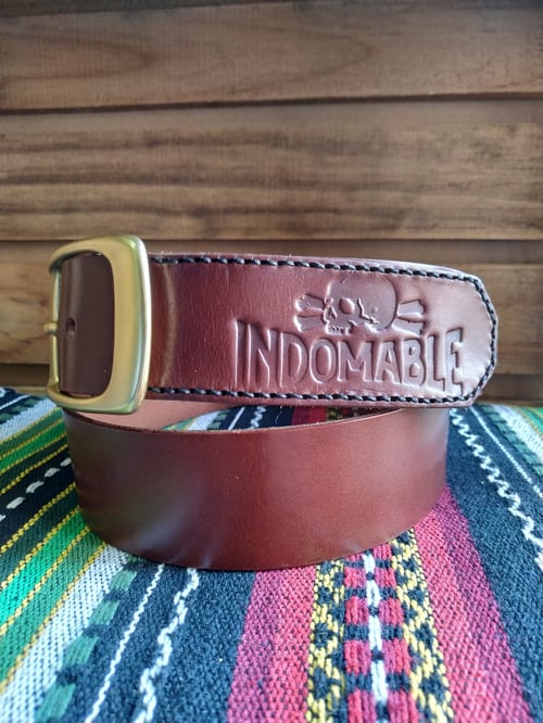 Image of Indomable logo belt (Reddish)