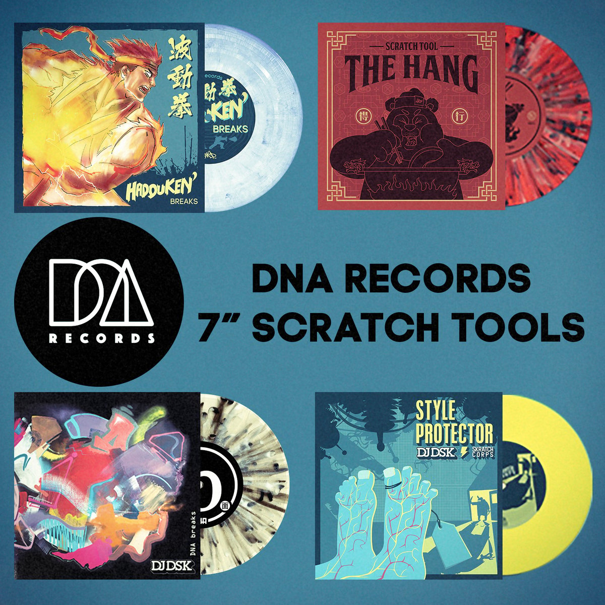 Image of DNA Records scratch tools & Value Pack