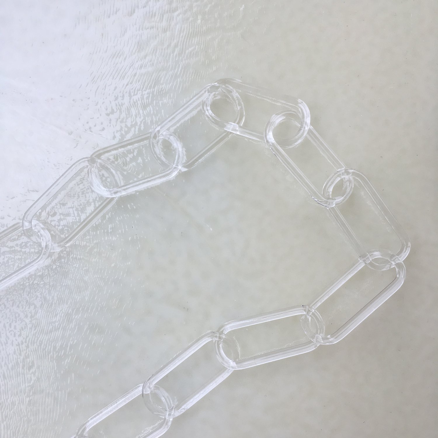 Image of crystal clear necklace 