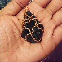 Black Obsidian Necklace 