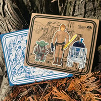 Image 2 of Vintage Collector - Swamp Planet Sticker pack