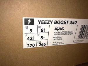 Image of adidas Yeezy Boost 350 "Moonrock" *USED*