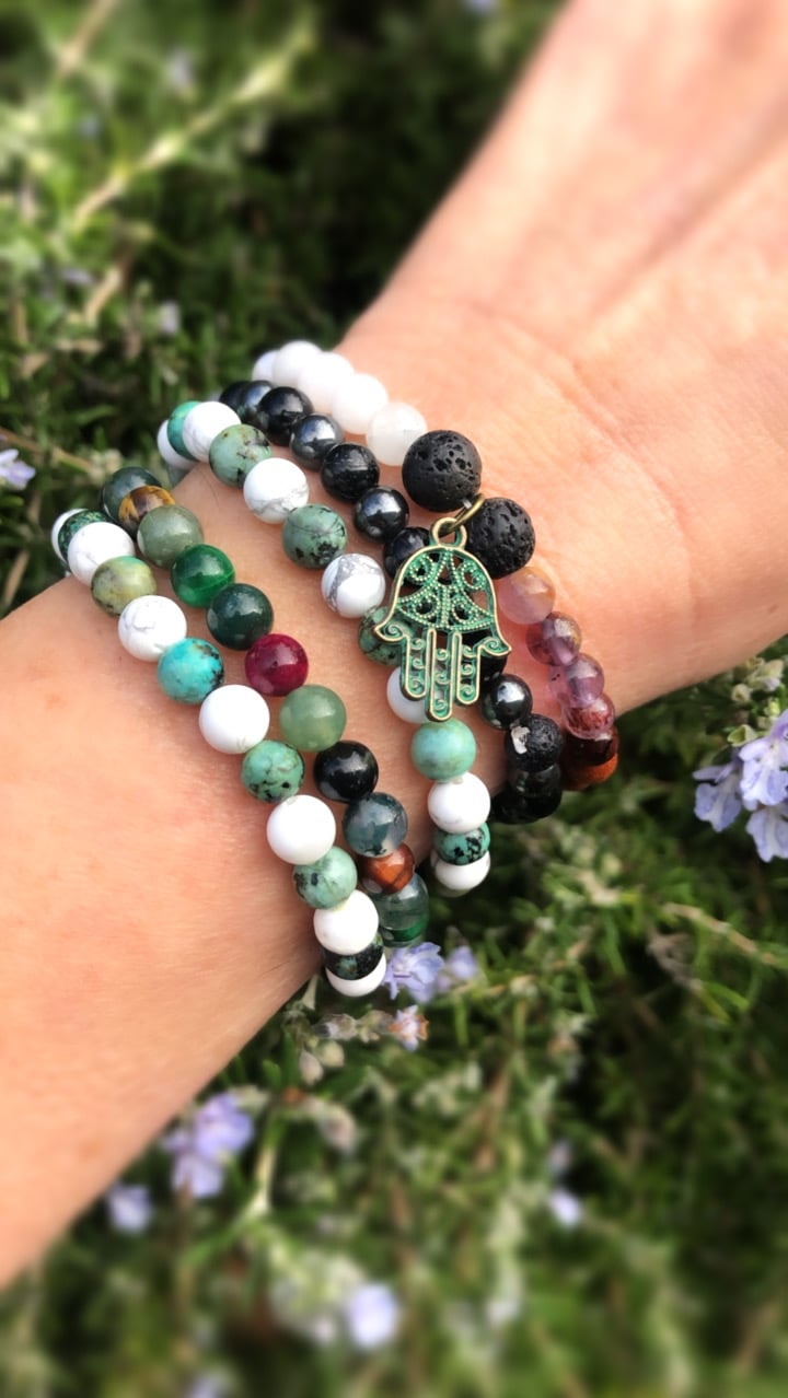 Healing Crystal Bracelets Under 25 Handmade  iamgretchen