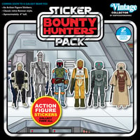 Image 2 of Vintage Collector - Bounty Hunters Sticker Pack