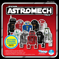 Image 2 of Vintage Collector - Astromech Sticker Pack