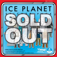 Image 1 of Vintage Collector - Ice Planet Sticker pack