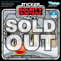 Image 1 of Vintage Collector - Bounty Hunters Sticker Pack