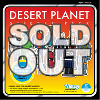 Image 1 of Vintage Collector - Desert Planet Sticker Pack