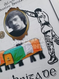 Image 4 of Strabane Three West Tyrone Brigade print A3.