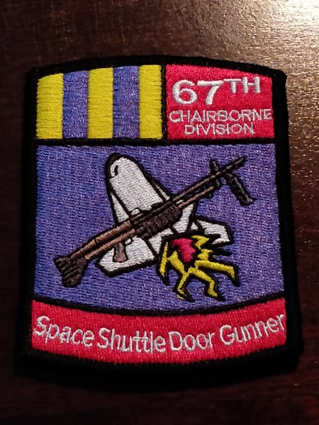 Image of Space Shuttle Door Gunner