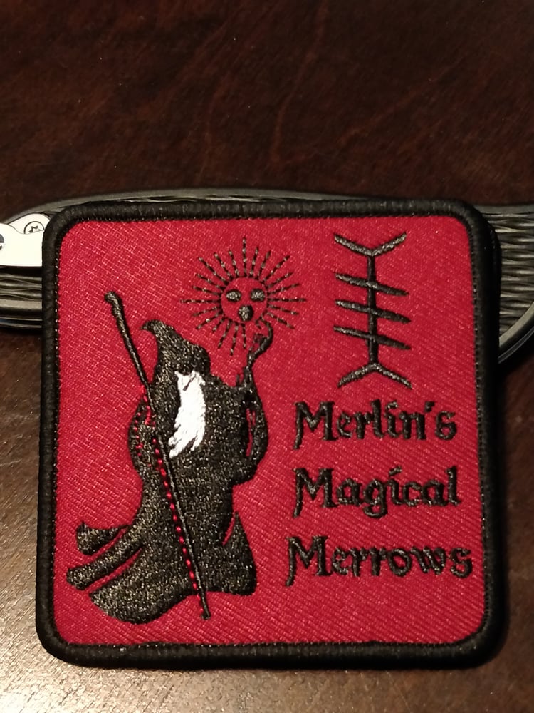 Image of Merlin's Magical Merrows logo patch