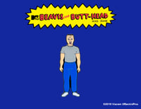 Beavis and Butt-Head - Coach Buzzcut Enamel Pin