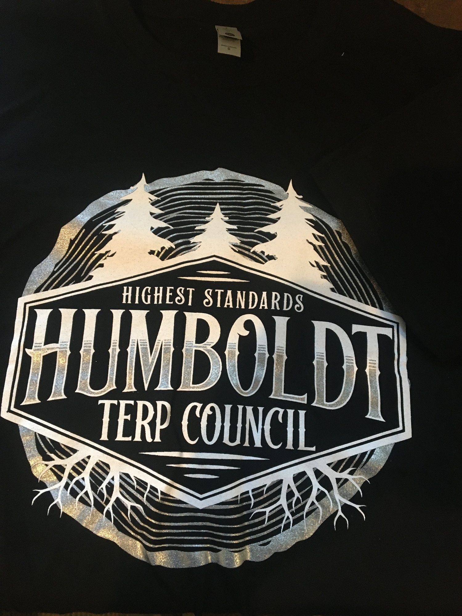 Image of Men's Humboldt Terp Council B&G Logo T-shirt