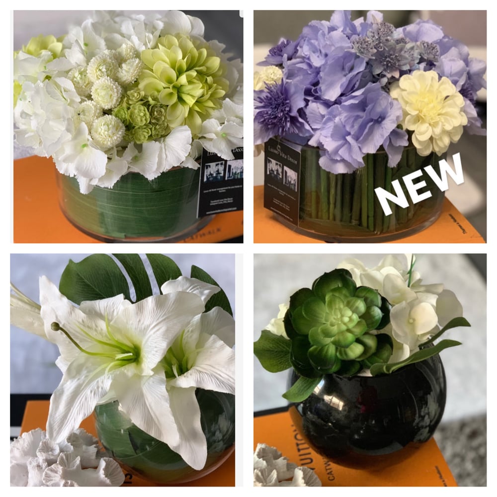 Image of Coffee table flowers (4 styles)
