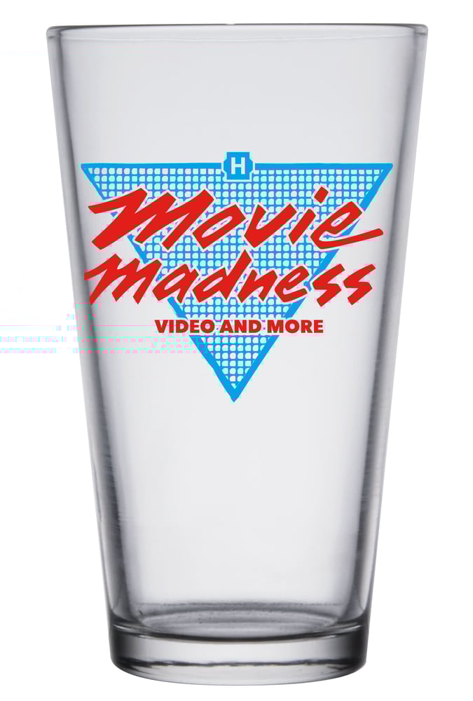 Image of Movie Madness Totally 80s Pint Glass