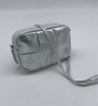 Girls Silver Crossbody Bag