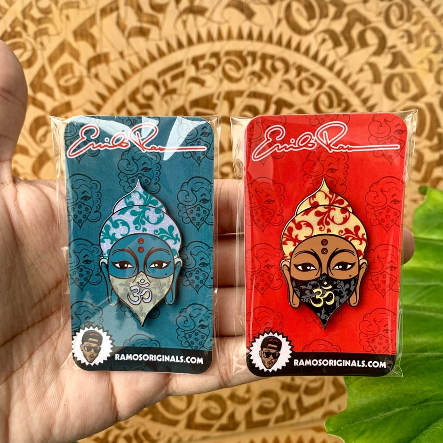 Image of Buddha Pins (2 PACK/ BOTH PINS) 
