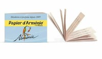 Image 2 of NEW Papier d'Armenie Insent papers 1 booklet 36 leaflets imported from Paris