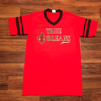 Red w/Black True Orleans Varsity T-Shirt
