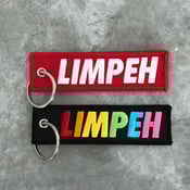 Image of LIMPEH flight tag by Sam Lo