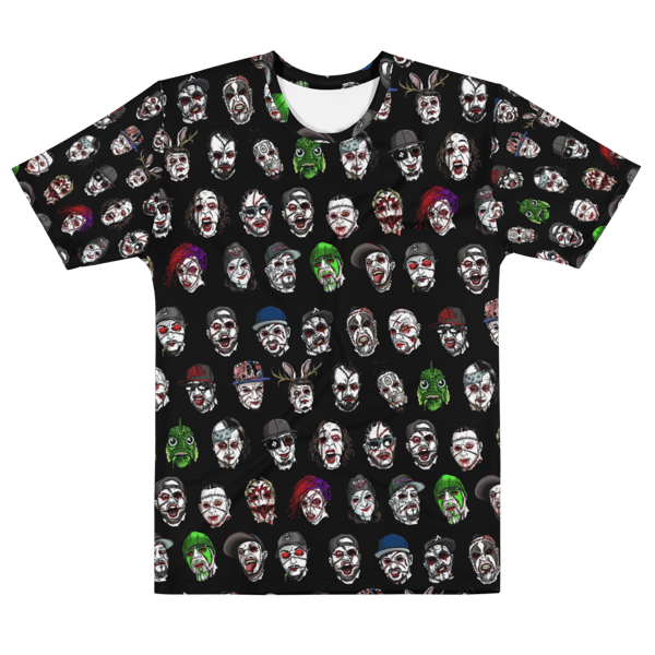 Image of FOREVER HUSTLIN' All Over Print Shirt