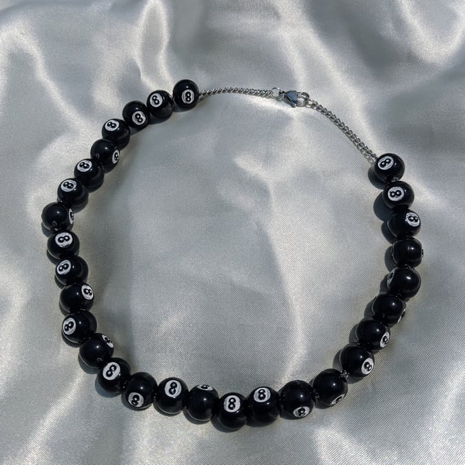 Image of 8 Ball Necklace 