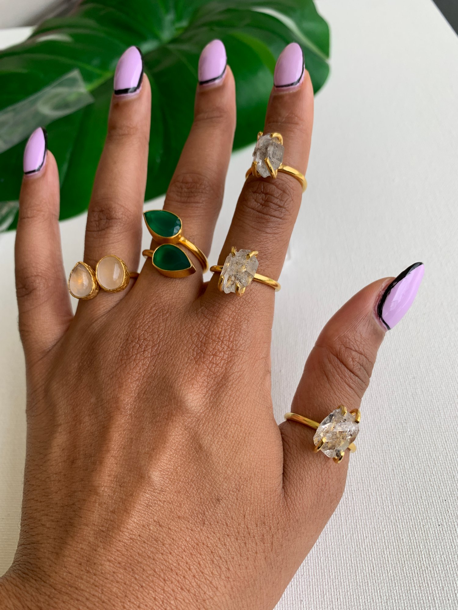 Image of HERKIMER LIGHT • Herkimer Diamond Ring