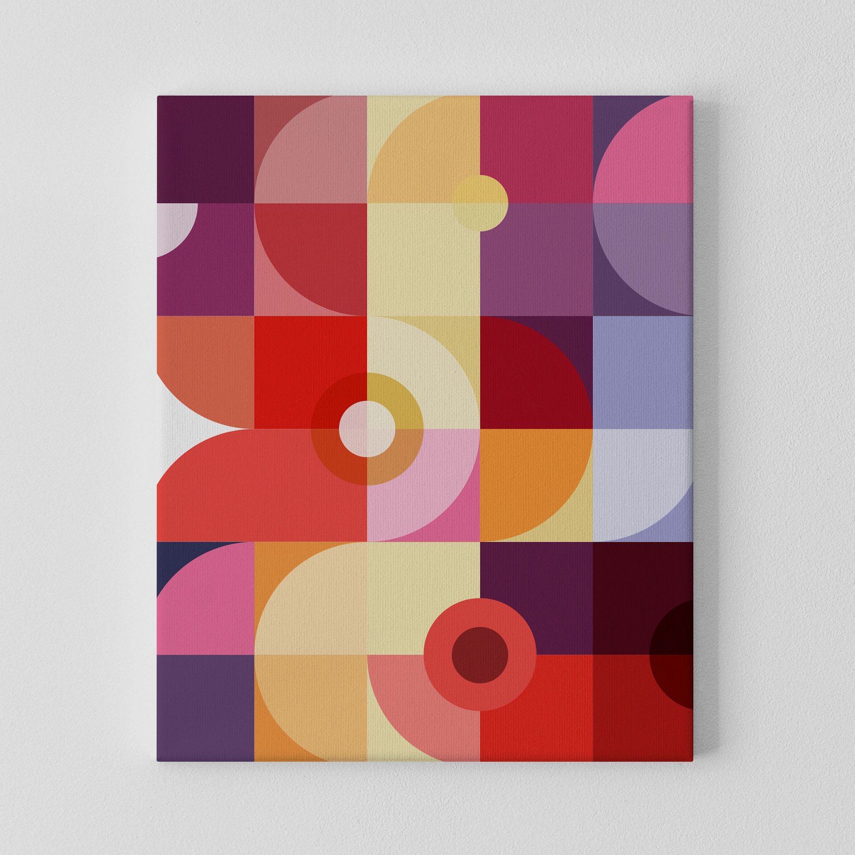 Image of Mechanics of Color Canvas — 3 Canvas Print Set