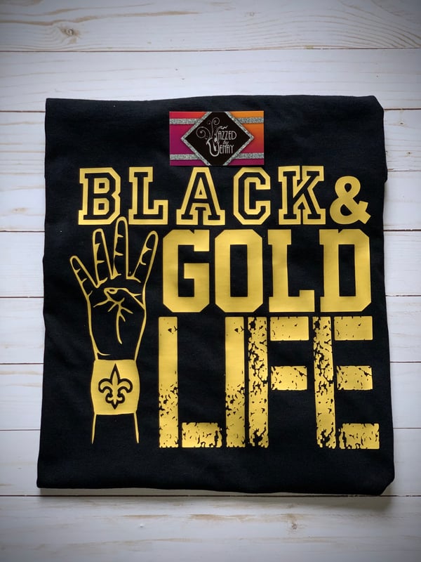 Image of Black and Gold 4 Life 