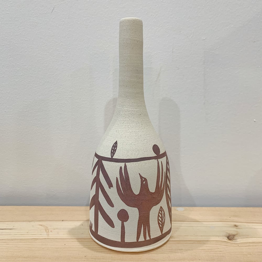 Image of Forest bottle vase