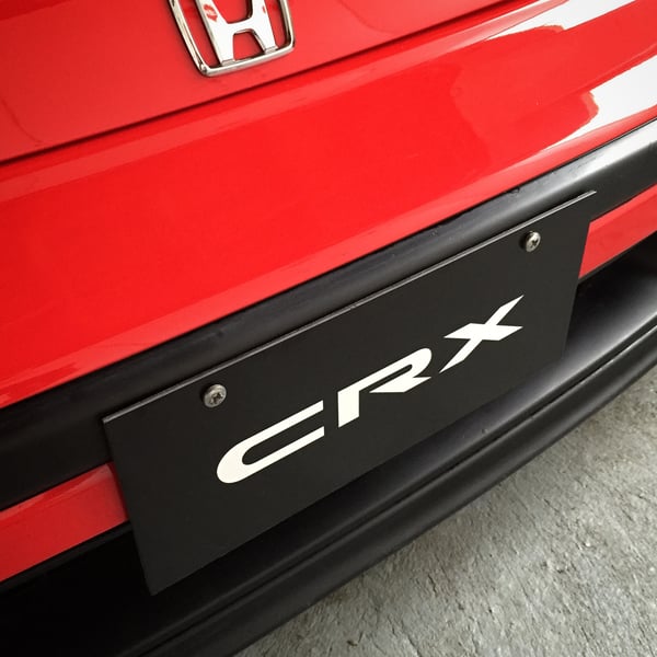 Image of CRX SHOWROOM PLATES (SET)