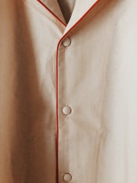 Image 3 of Red Royal Pijama with Polka dots pant 