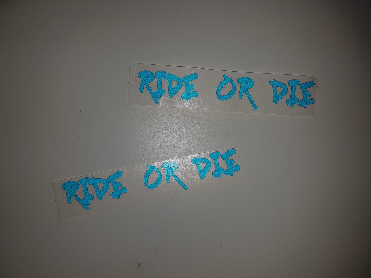 Image of RIDE OR DIE Sticker Pack 